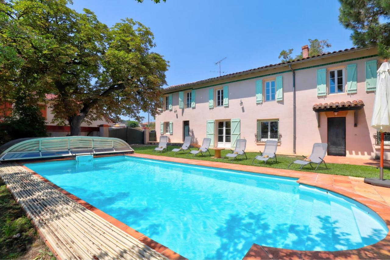 Gite La Grappe Occitane - 14 Personnes - Piscine Privee Ambres Εξωτερικό φωτογραφία